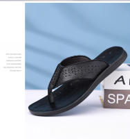 Chanclas de hombre de verano de cuero con patrón de cocodrilo de moda transpirable pellizco sandalias casual tendencia zapatos de playa Q1576 - details 17