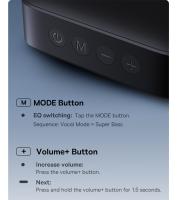 Baseus AeQur 30 Mini altavoz bluetooth portátil, IPX6 resistente al agua, Controladores grandes de 40 mm, altavoz bluetooth - details 11