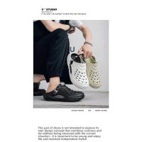 2025 Zapatillas De Verano Unisex, Zuecos Para Hombre, Sandalias De Playa Con Plataforma Para Mujer, Calzado Informal Antideslizante Para Exteriores, Sandalias Para Hombre. - details 2