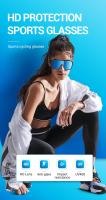 Gafas de Sol Ligeras para Ciclismo Kapvoe Protección UV400 para Deportes y Exteriores - details 0