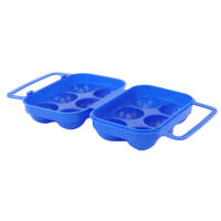 Caja de Huevos Portátil para Acampar Sin Olores, Resistente a la Corrosión, Caja de Almacenamiento de Huevos de 6 Rejillas para Protección al Aire Libre - details 7
