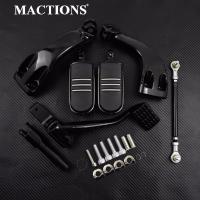 Kit de Control medio para motocicleta, reposapiés para Harley Sportster Iron 883, XL883N, XL883, XL1200, 14-19 - details 0