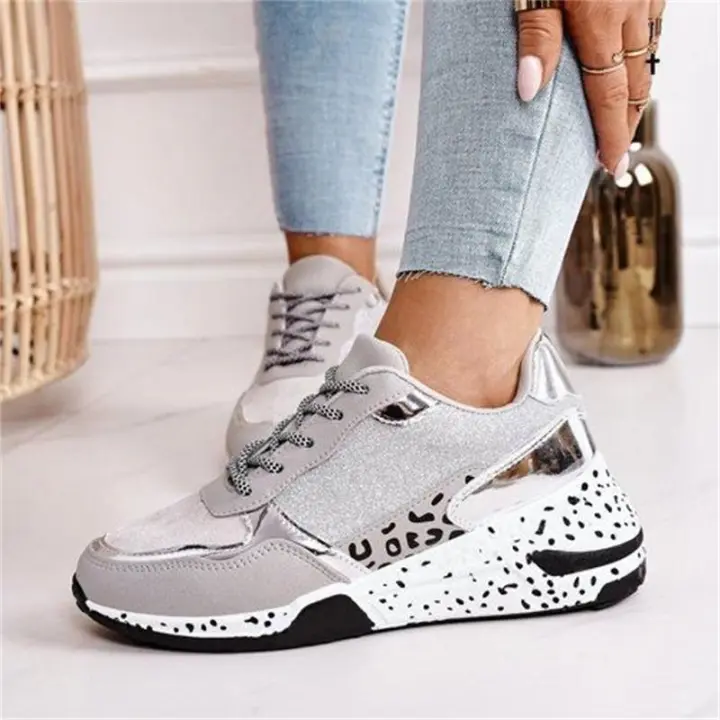 Zapatillas Deportivas Casuales para Mujer Piso de Moda - 1