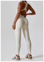 Mono de Yoga para Fitness, conjunto de ropa de gimnasio, transpirable, secado rápido, sin costuras, ropa deportiva para Pilates - details 29