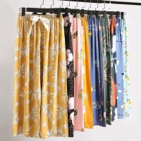 Pijamas de Algodón-Seda para Mujeres Pantalones Corporales Delgados para Embarazadas - details 1