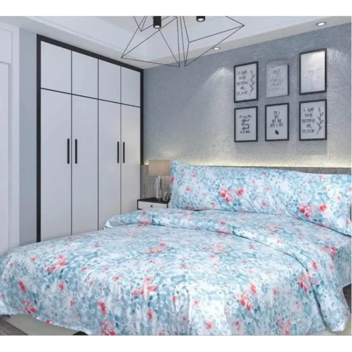 Juego de cama nórdico de 90 cm. 80% algodón, 20% poliéster, juego completo modelo moderno. Muy suave. Funda nórdica fácil de lavar a máquina en frío - 1