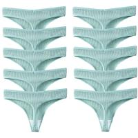 5 unids/set de bragas de mujer, ropa interior de algodón a rayas, tangas deportivas sexis, lencería cómoda, tangas suaves y calientes - details 15