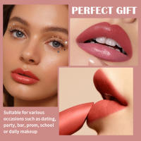 Bsimone Premium Matte Lipstick Texture Otoño e Invierno Lápiz labial hidratado y seco que produce color - details 5