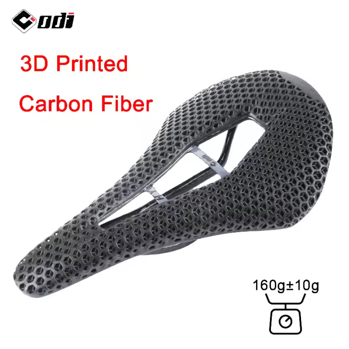 Sillín de Bicicleta 3D Impreso en Titanio Agujas de Hielo Cómodo para Carreras y Montañismo Bicicleta de Carretera con Asiento Acolchado - 1