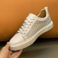 Zapatos de cuero tejidos a mano, zapatos de estilo británico para hombres - details 33