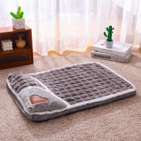 Cama para perros de tamaño mediano, lavable, impermeable, cálida, para gatos de interior, cama tipo percha, liquidación, bonito sofá para gatitos, cojín rectangular económico, cama para perros pequeños, alfombra mullida divertida para mascotas PBD008-50gr - details 6