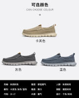 Los zapatos de lona para hombre son ligeros e informales, y los zapatos de tela tienen un pie ancho. - details 3