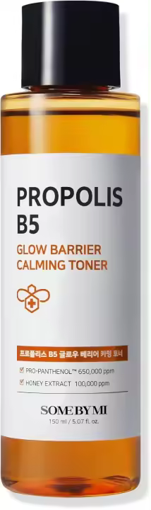 SOME BY MI B5 Barrier Toner 5.07Oz, 150ml Hecho de propóleo pantenol para iluminar el vidrio Efecto calmante de poros y sebo - - 1