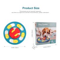 Juguetes de rompecabezas para perros, alimentador lento para aumentar el CI del cachorro, dispensador de comida, vajilla antiasfixia, plato interactivo para lamer perros, suministros para mascotas - details 7