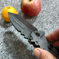 Cuchillo Plegable De Alta Resistencia En Acero D-2 Herramienta De Rescate En Emergencias Cuchillo De Camping Y Caza Afilado Para Frutas Herramienta Táctica Al Aire Libre - details 4