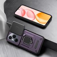Funda para Honor 400 Pro 200 Lite para Huawei Pura 70 Ultra Pro, soporte de anillo para cámara deslizante, armadura, protección anticaída, funda con soporte - details 6