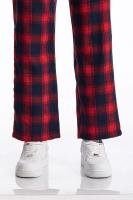 Pantalón à carreaux pour hommes, décontracté, avec cordon de serrage, droit, Harajuku, Hip-hop, pour l'extérieur, quotidien, nouvelle collection été - details 7