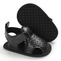 Sandalias De Verano Para Bebé Niño Casual Antideslizantes Cuero Suela De Goma Tallas Para Niños De 3 a 18 Meses - details 33