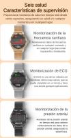 Reloj Inteligente para Mujeres SANLEPUS, Rastreador de Actividad Física, Monitor de Salud para Frecuencia Cardíaca, Oxígeno en Sangre y Sueño, Pantalla AMOLED de 1.19'' Reloj Inteligente de Fitness para Android iPhone, Correas Dobles de Acero y Silicona - details 12