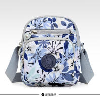 Nuevo bolso de tela de flores de hombro, bolso de mensajero informal de moda, mochila pequeña de compras - details 35