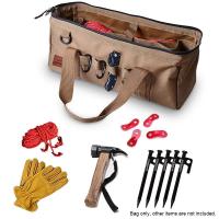 Bolsa de herramientas de almacenamiento de boca ancha de gran capacidad para acampar, bolsa de equipo impermeable - details 16