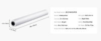 SucceBuy Papel de formato ancho 36 pulgadas x 150 pies 4 rollos de papel CAD Bond 20 LB 2 pulgadas de núcleo para dibujos CAD Planes de ingeniería Mapas GIS Diseños arquitectónicos - details 6