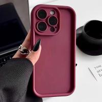 Funda de silicona líquida para iPhone, carcasa suave a prueba de golpes, de lujo, gruesa, mate, para iPhone 15, 13, 14, 11, 12 Pro Max, 15 Plus - details 12