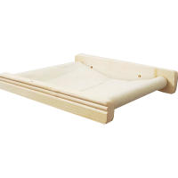 Hamaca montada en la pared para gatos, poste de rascado de cuerda de Sisal, torre de ￡rbol, casa de juguete para gatitos, rascador para gatos, marco de plataforma para escalar - details 7