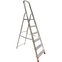 Escalera de Aluminio, Multiusos, Antideslizante, Ligera y Resistente, Escalera Doméstica, Fácil Transporte (4 peldaños) - details 22