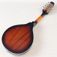 Guitarra de mandolina de 8 cuerdas, instrumento melódico clásico de alto brillo, estilo A, para principiantes y adultos - details 11