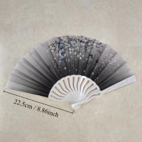 Elegantes abanicos plegables de mano florales vintage de 6 piezas: perfectos para actuaciones de baile, sesiones de fotos y refrigeración en verano: regalo ideal para fiestas de princesas - details 5