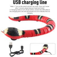 Juguete Interactivo Para Gatos Y Perros En Forma De Serpiente Con Sensor Inteligente Recargable Por USB Juguete Para Gatos Y Perros - details 1
