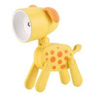 Mini lámpara de noche para el hogar, aspecto Adorable, botón plegable, alimentado por batería, luz LED, lindo perro de dibujos animados, ciervo - details 1