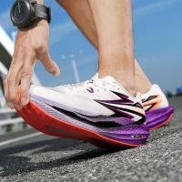 Zapatillas de correr para hombre Ligeras, transpirables, antideslizantes, resistentes al desgaste, suaves para gimnasio y maratón - details 1
