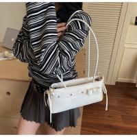 Bolso portátil con forma de palo francés, cinta con lazo Y2K, bolso de hombro con lazo, estilo francés coreano, bolso para axilas, trabajo - details 8