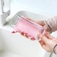 Toalla de cocina de 5 piezas, trapos de limpieza antigrasa, absorbentes, escamas de pescado, paño de limpieza de platos y ventanas de vidrio - details 6