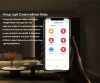Yeelight-luz descendente de malla M2 Lite, luz descendente inteligente de 220V, conectividad Bluetooth, brillo ajustable de 6000K y temperatura de Color para Mi Homekit, Google Alexa - details 2