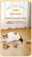 Juguete Interactivo Para Gatos Bola Eléctrica Automática Recargable Por USB Divertido Para Mascotas De Gato Telescopio Inteligente - details 22
