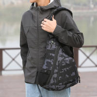 Bolso de Viaje de Gran Capacidad para Hombres Bolso de Hombro para Senderismo con Carga USB Bolso de Pecho para Deportes al Aire Libre Pesca Mochila de Almacenamiento con Bolsillos Múltiples - details 5
