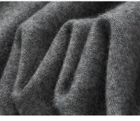Otoño e Invierno suéter de cachemira pura para hombre cuello medio alto tejido con cremallera forro polar abierto Top de Color sólido - details 16
