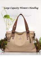 Bolso de mano de cuero de alta calidad para mujer, Cartera de diseñador de lujo de gran capacidad, Bandera de hombro, informal - details 0