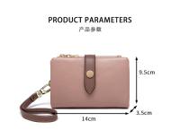 Nueva cartera corta para mujer, cartera sencilla de gran capacidad a la moda para estudiantes, Cartera de cuero, cartera de mano multifuncional para mujer - details 6