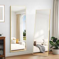 Espejo de Pared Grande Rectangular de 52 x 161 cm Marco Dorado Ideal para Salón, Dormitorio, Pasillo - details 0
