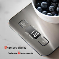 Báscula electrónica de cocina, herramienta de medición de gramos de pan para hornear, dispositivo de pesaje de precisión - details 3