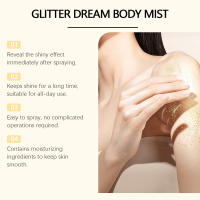Oceanaura Glitter Natural Tridimensional Duradero Cabello Brillante Cuerpo Clavícula Spray Resaltador - details 7