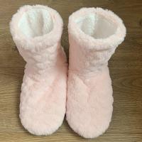 Zapatillas de invierno para mujer, zapatos de invierno, calcetines de suelo para parejas, zapatillas de tubo alto antideslizantes de terciopelo grueso para baile interior para adultos - details 7