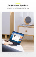 Baseus-Adaptador USB con Bluetooth 5,3, Dongle para PC, portátil, receptor inalámbrico de Audio - details 3