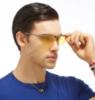 Gafas de sol fotocromáticas para hombre, gafas camaleón polarizadas, gafas de sol que cambian de color, visión diurna y nocturna, gafas de conducción, UV400 - details 26