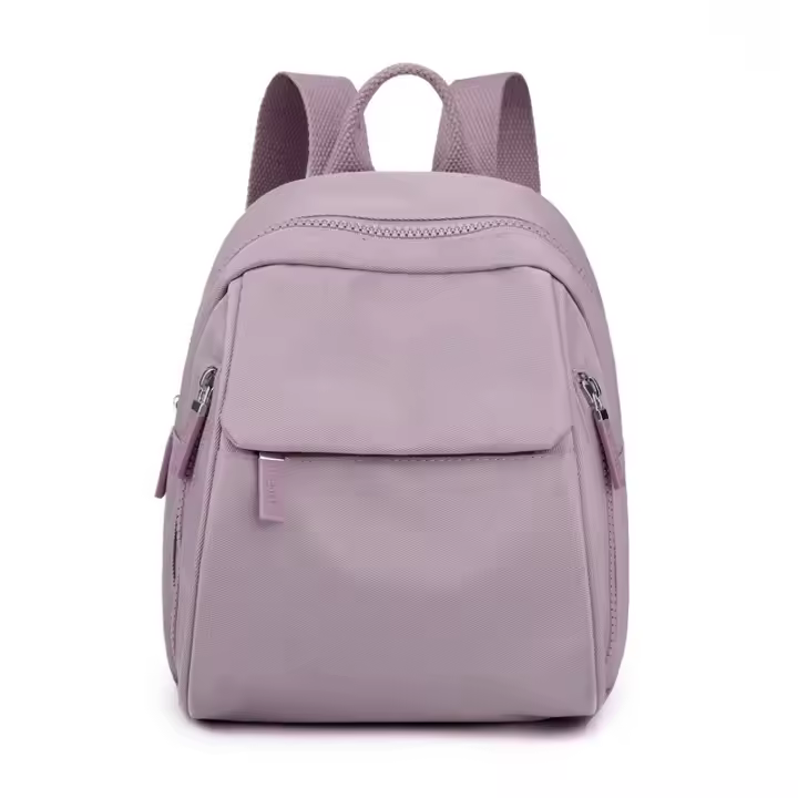 Mochila bolso de nylon para mujer nueva mochila simple de moda mochila pequeña de viaje de ocio para mujer - 1