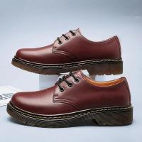 Zapatos de Lujo al Aire Libre Estilo Británico Zapatos de Trabajo de Suela de Tendón de Carne con Cordones Moda Casual para Hombres - details 10